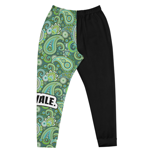 ROYALE. Benjamins Paisley Two-Tone Joggers