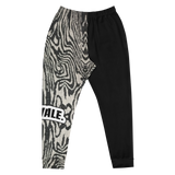 ROYALE. Zebra Two-Tone Joggers