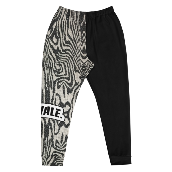 ROYALE. Zebra Two-Tone Joggers