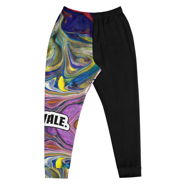 ROYALE. Pintura Two-Tone Joggers