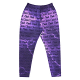 ROYALE. Purple Rain Joggers - Storm