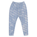 ROYALE. Tie Dye Luxor Monogram Joggers - Cloud 9