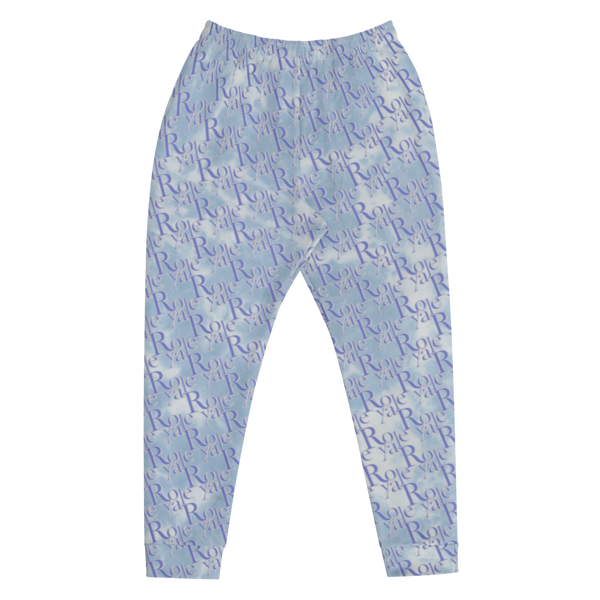 ROYALE. Tie Dye Luxor Monogram Joggers - Cloud 9