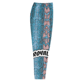 ROYALE. Blue Racer Two-Tone Unisex Joggers