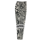 ROYALE. Zebra Two-Tone Joggers