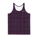 ROYALE. Snakeskin Dri-Fit Tank Top - Amethsyt