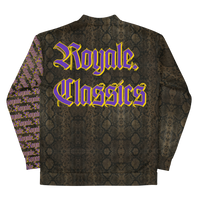 ROYALE. King Python Bomber Jacket