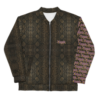 ROYALE. King Python Bomber Jacket