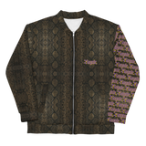 ROYALE. King Python Bomber Jacket