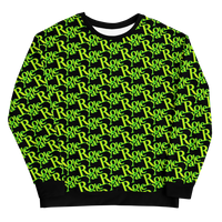 ROYALE. Luxor Monogram II Sweatshirt - Lemon Lime