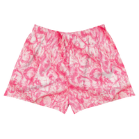 ROYALE. Pink Lemonade Tie-Dye Ladies Short-Shorts