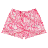 ROYALE. Pink Lemonade Tie-Dye Ladies Short-Shorts