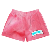 ROYALE. Cotton Candy Tie-Dye Ladies Short-Shorts