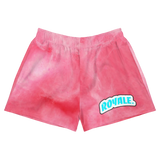 ROYALE. Cotton Candy Tie-Dye Ladies Short-Shorts