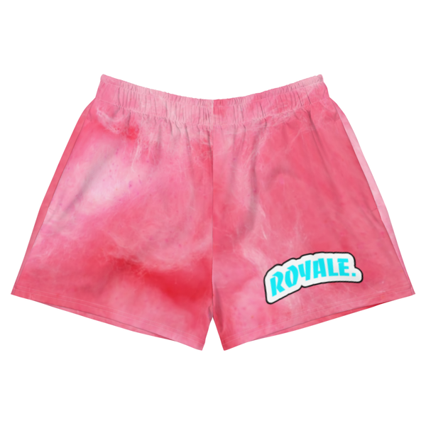 ROYALE. Cotton Candy Tie-Dye Ladies Short-Shorts