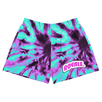 ROYALE. Vice City Tie-Die Ladies Short-Shorts