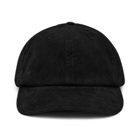 Corduroy Cap - Blackout