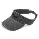 Denim visor - Onyx