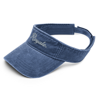 Denim visor - Silver