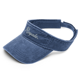 Denim visor - Silver