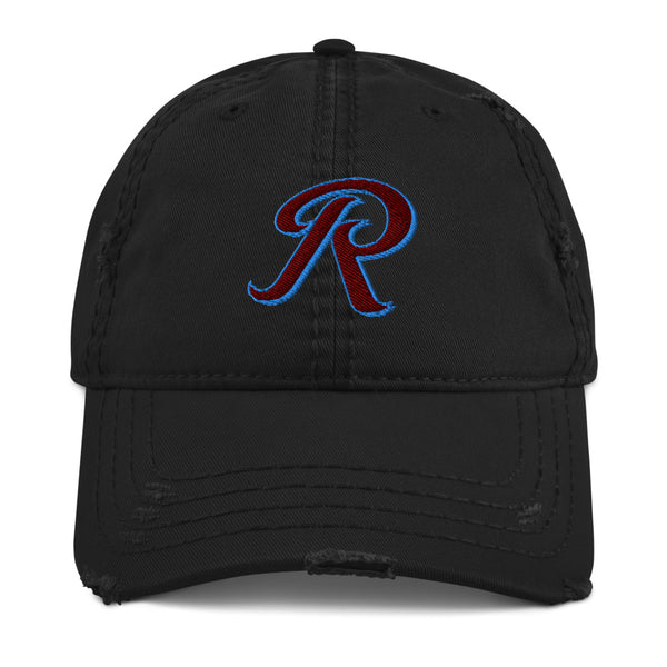 ROYALE. Distressed Cap - Onyx