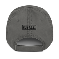 ROYALE. Distressed Cap - Charcoal