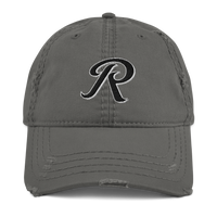 ROYALE. Distressed Cap - Charcoal