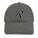 ROYALE. Distressed Cap - Charcoal