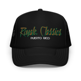 ROYALE. Foam Puerto Rico Trucker Cap - ORANGE/GREEN