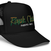 ROYALE. Foam Puerto Rico Trucker Cap - ORANGE/GREEN