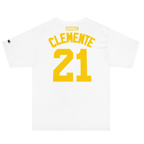 ROYALE. Santurce 21 x Champion T-Shirt - Clemente Year Collection – ROYALE.  classics