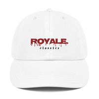 ROYALE. Drip x Champion Cap - Blanco