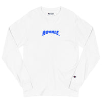 ROYALE. Legend Champion Long Sleeve - White/Blue