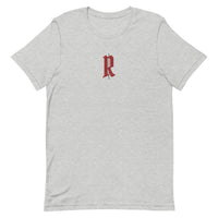 ROYALE. Real-G Embroidered Unisex T-Shirt - Red, Black, Gray