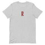 ROYALE. Real-G Embroidered Unisex T-Shirt - Red, Black, Gray