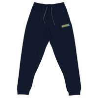 ROYALE. Poké Embroidered Unisex Joggers - Navy