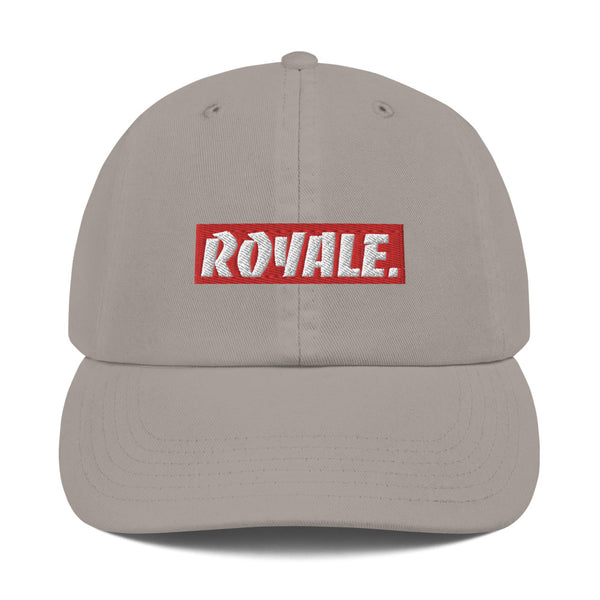 ROYALE. Rojo x Champion Cap - Cream