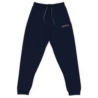 ROYALE. USA Embroidered Unisex Joggers - Navy