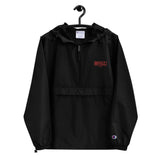 ROYALE. Embroidered Champion Windbreaker - Noir