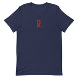 ROYALE. Real-G Embroidered Unisex T-Shirt - Red, Black, Gray