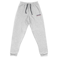 ROYALE. USA Embroidered Unisex Joggers - Gray