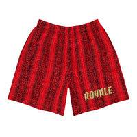 ROYALE. Red Cobra Shorts