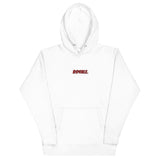 ROYALE. Embroidered Unisex Hoodie - White