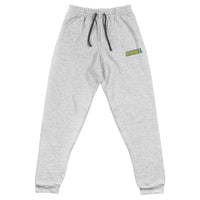 ROYALE. Poké Embroidered Unisex Joggers - Gray