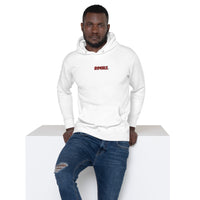 ROYALE. Embroidered Unisex Hoodie - White