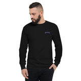 ROYALE. Purple Haze Champion Long Sleeve - Noir/Purple Haze