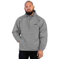 ROYALE. Woods Embroidered x Champion Windbreaker - Gray