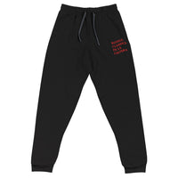 ROYALE. Pa La Cultura Joggers - Red