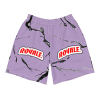 ROYALE. Marble Shorts - Purp