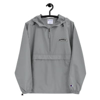 ROYALE. Woods Embroidered x Champion Windbreaker - Gray